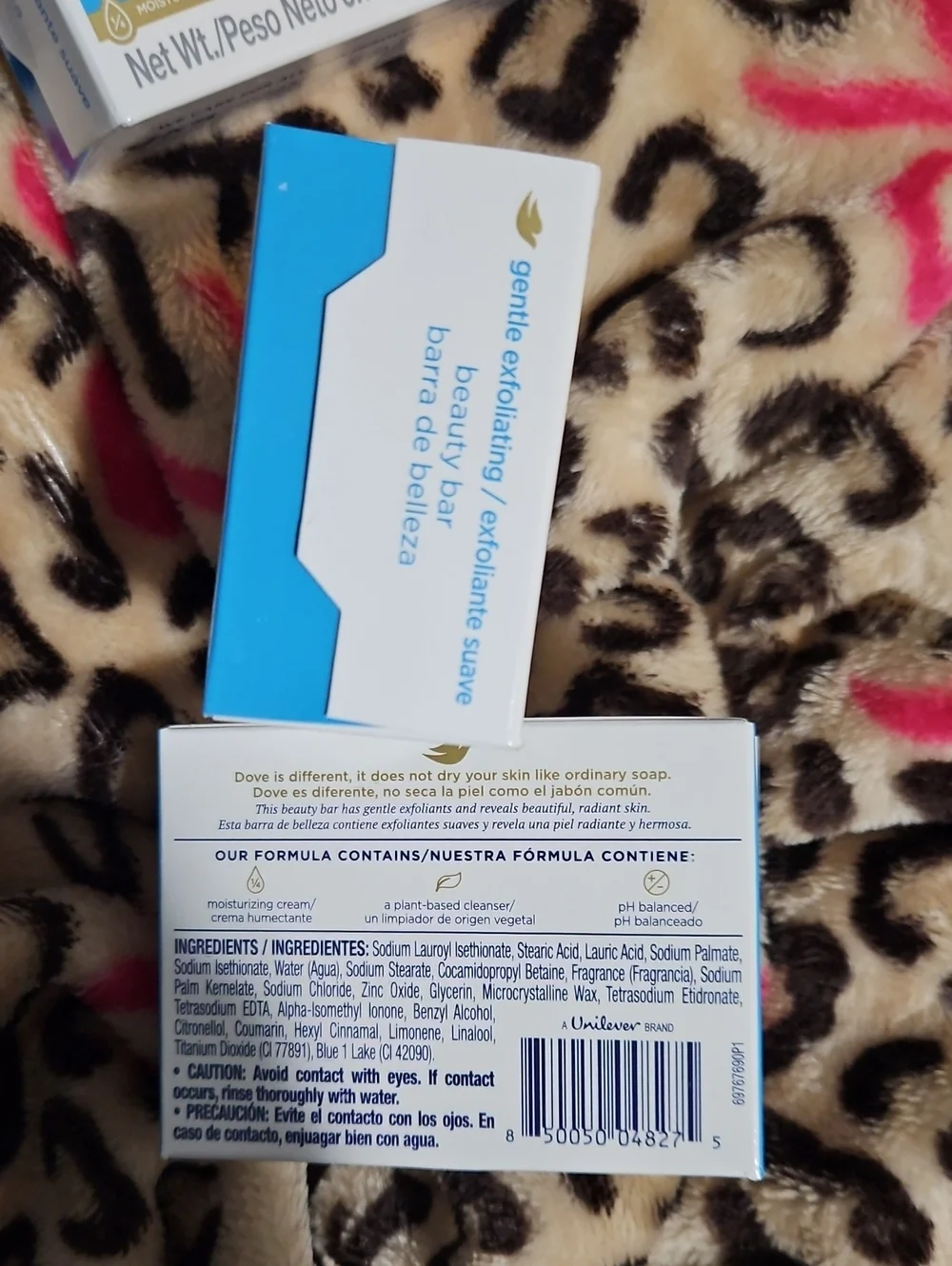 Dove Gentle Exfoluating Soap Bar X3